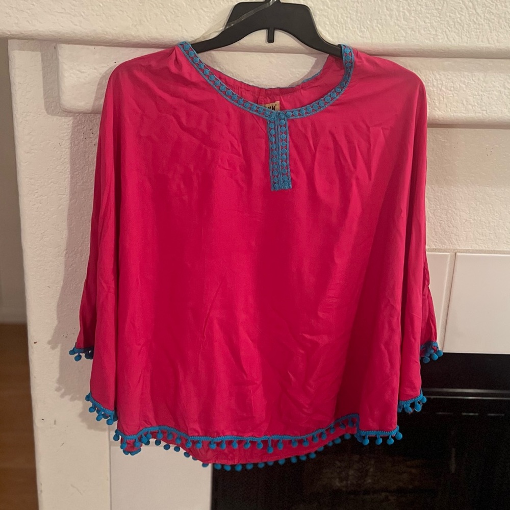 NWOT Poncho/ Swim Suit Cover up